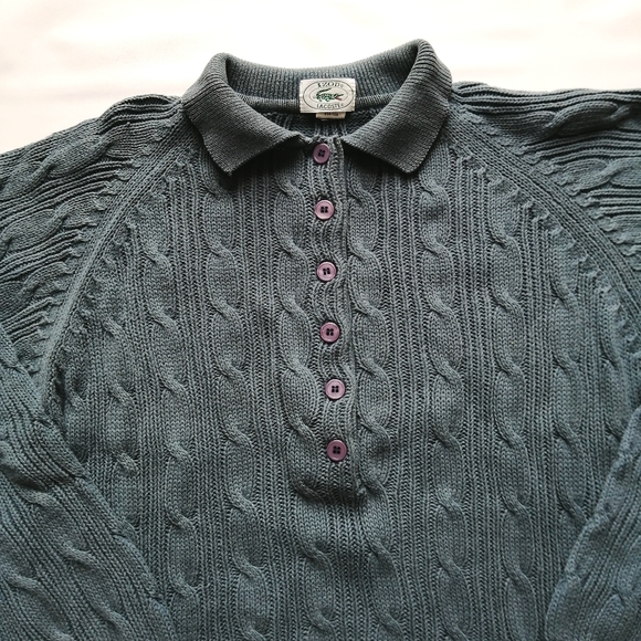 Izod x Lacoste Vintage Sweater Small - Picture 2 of 4